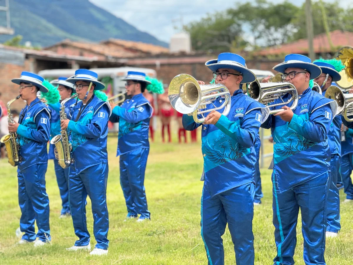 El ritmo que borra fronteras: El Trifinio se une en la gran competencia internacional de bandas en Ocotepeque