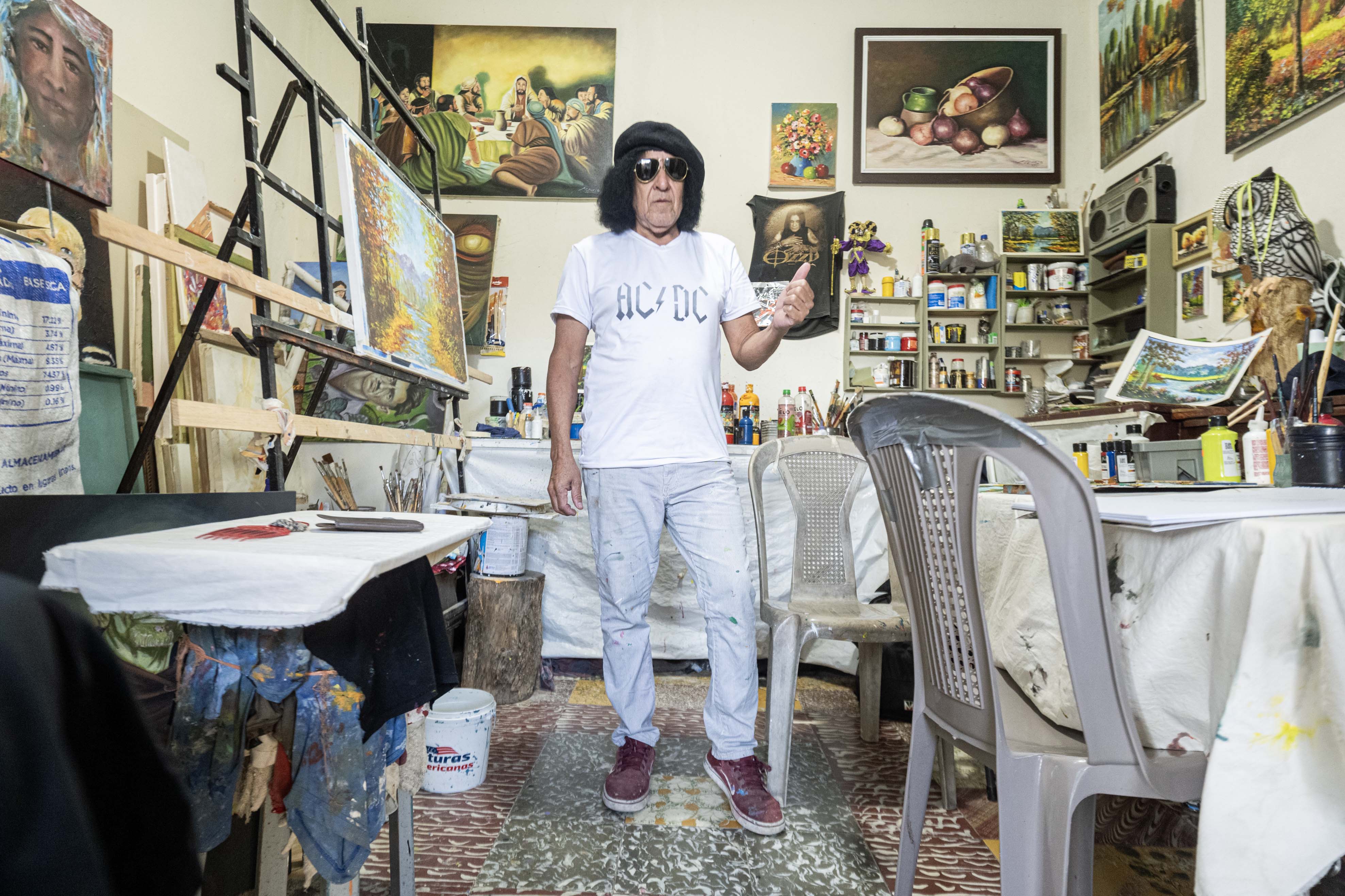 taller creativo del artista mario 